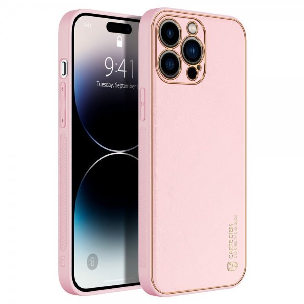 Dux Ducis Iphone Pro Max Skal Yolo Series Rosa Elgiganten Elgiganten