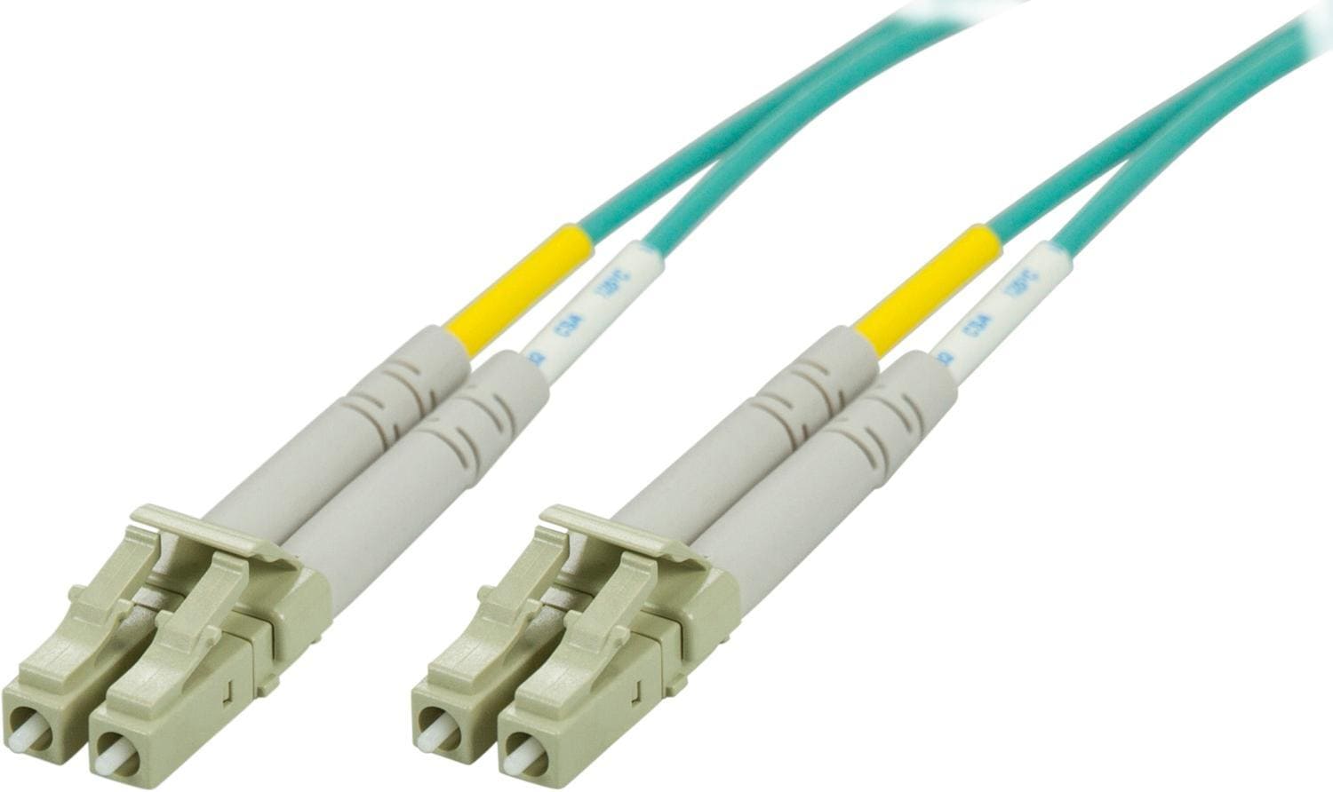 deltaco OM3 Fiber cable, LC - LC, duplex, multimode, 50/125, 0,5m -  Elgiganten