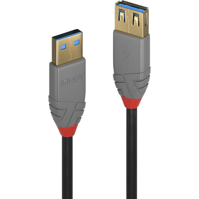 LINDY 36763 USB 3.0 Förlängningskabel [1x USB 3.2 Gen 1