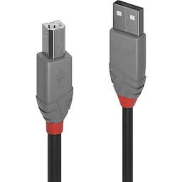 LINDY 36676 [1x USB 2.0 A hane - 1x USB 2.0 B hane]
