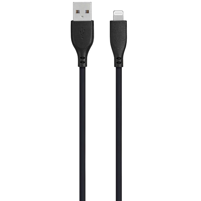 Goji USB-A till Lightning-kabel 1.8m (svart)