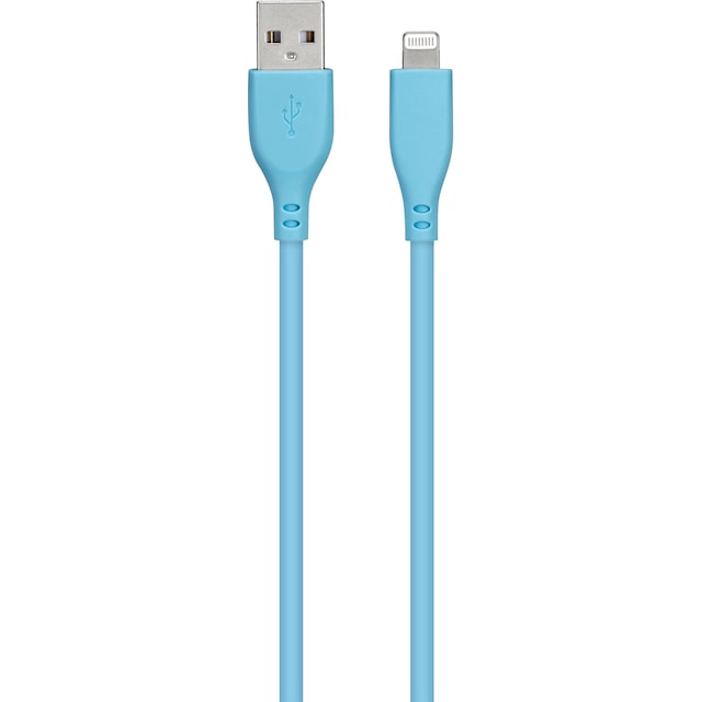 Goji USB-A till Lightning-kabel 1.8m (blå)