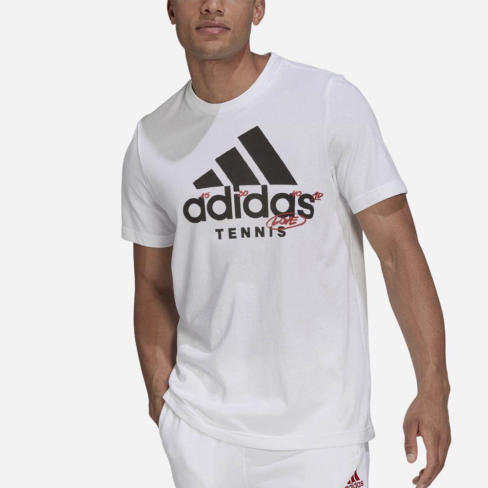 Adidas Tennis Graphic Logo, Padel- och tennis T-shirt herr - Elgiganten