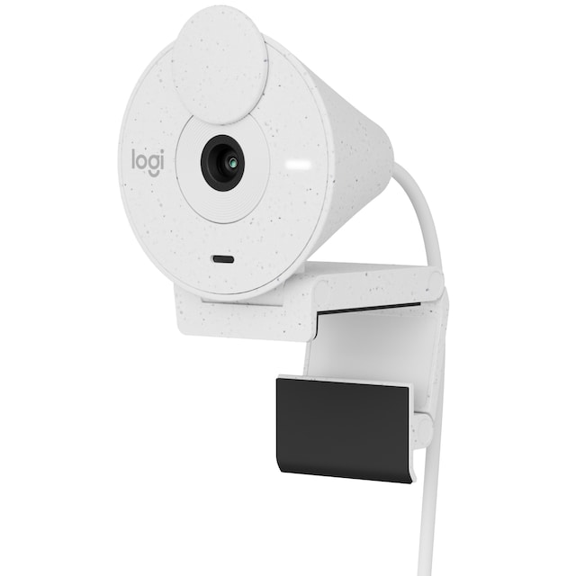 Logitech Brio 300 webbkamera (vit)