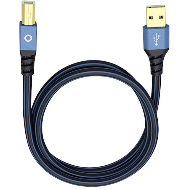 Oehlbach 9341 USB 2.0 [1x USB 2.0 A hane - 1x USB 2.0 B