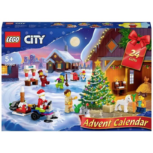 LEGO® CITY 60352 Adventskalender - Elgiganten