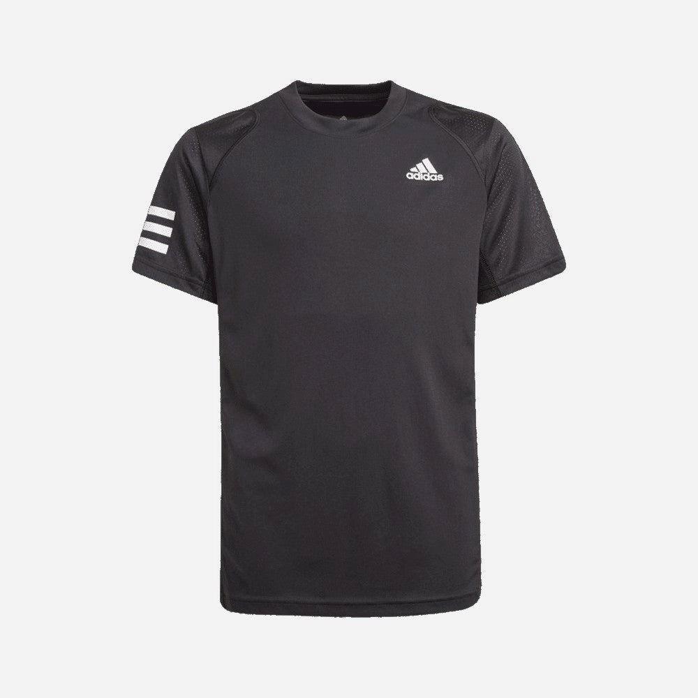 Adidas Club 3-Stripes Boys, Padel- och tennis T-shirt kille 128 - Elgiganten