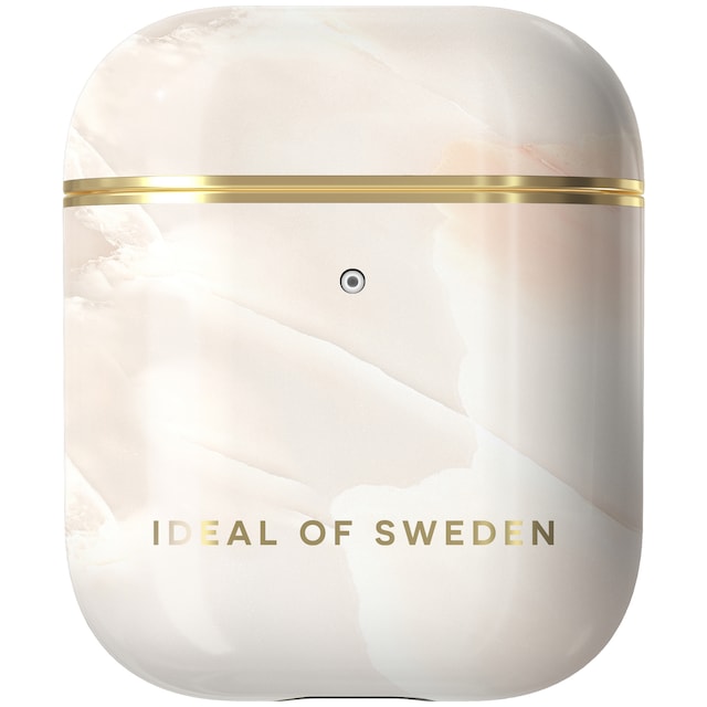iDeal of Sweden AirPods 1st/2nd gen fodral (rose pearl marble)