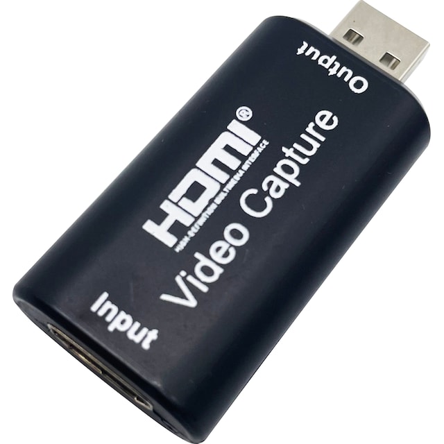 Wistream HDMI till USB adapter (svart)