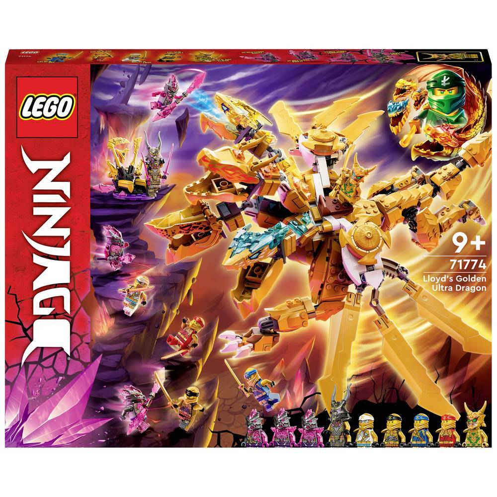 LEGO® NINJAGO 71774 Lloyds Ultragolddrake - Elgiganten