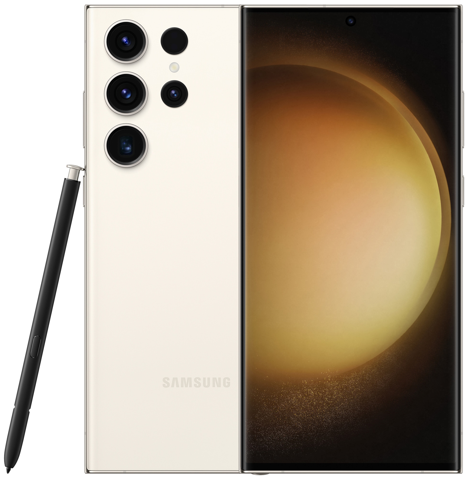 Samsung Galaxy S23 Ultra 5G smartphone 12/512GB (beige) - Elgiganten