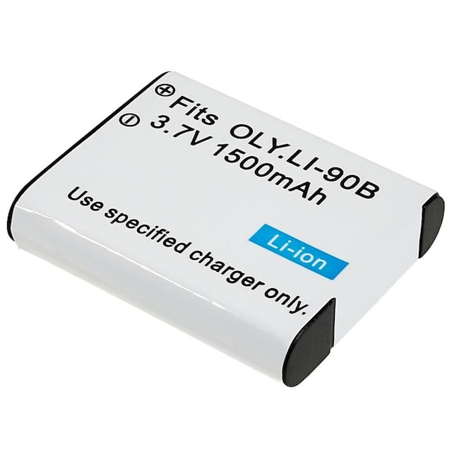 LI-90B Batteri till Olympus SP110 / XZ-2 / TG-4 / DB-110 / TG-5 / GRIII / TG1 etc
