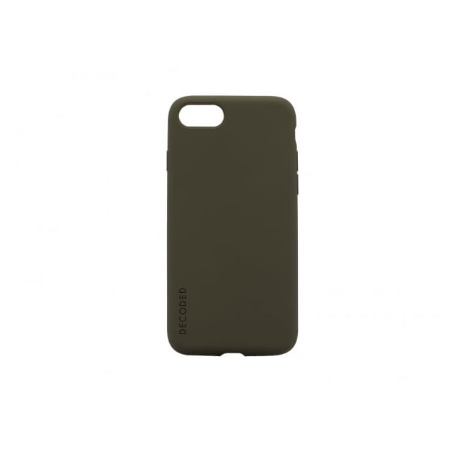 Decoded iPhone 7/8/SE Skal Silicone Backcover Olive