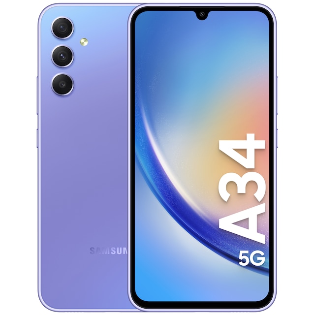 Samsung Galaxy A34 5G smartphone 6/128GB (lila)