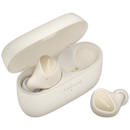 Jabra Elite 4 true wireless in ear-hörlurar (ljusbeige) - Elgiganten