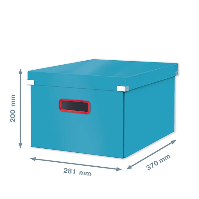 Leitz C&S Cosy Förvaringsbox blå Medium