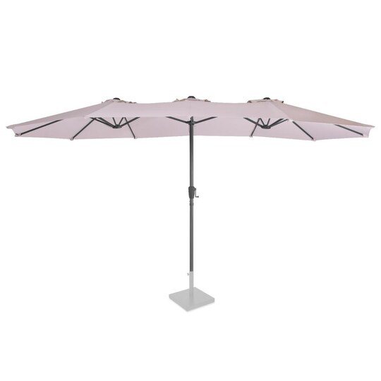 VONROC Parasoll Iseo 460x270cm – Premium parasoll | Beige - Elgiganten