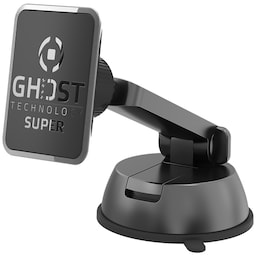 Celly Ghost Super Dash telefonhållare för bil (svart)
