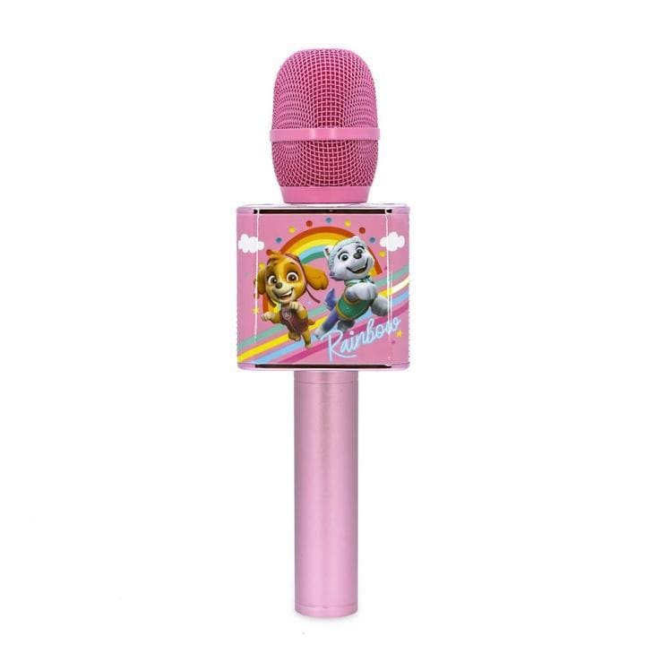 Trådlös Karaoke-mikrofon med inbyggd högtalare, Rosa Paw Patrol - Elgiganten