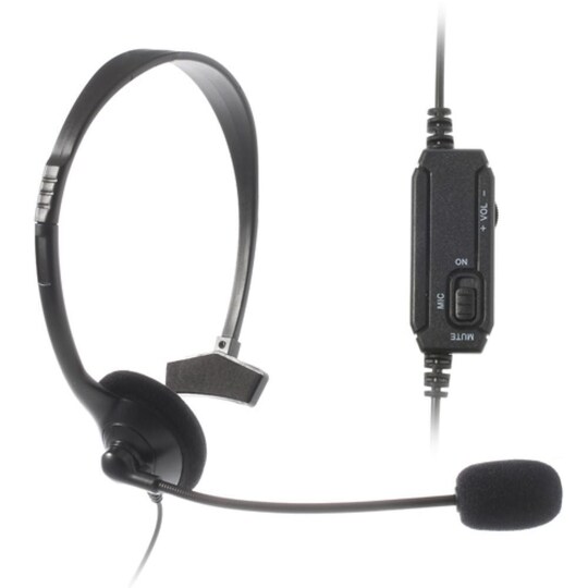 Kabelanslutet Headset med mikrofon för Sony PlayStation 4 PS4 - Elgiganten