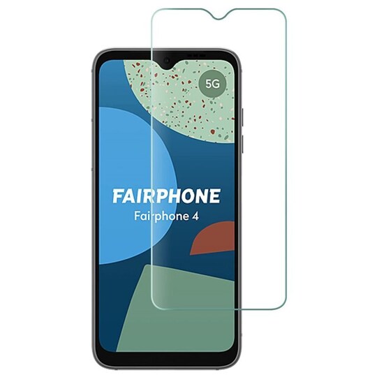 Skärmskydd av härdat glas Fairphone 4 - Elgiganten