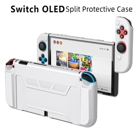 INF Dockningsbart fodral Vit Nintendo Switch OLED - Elgiganten