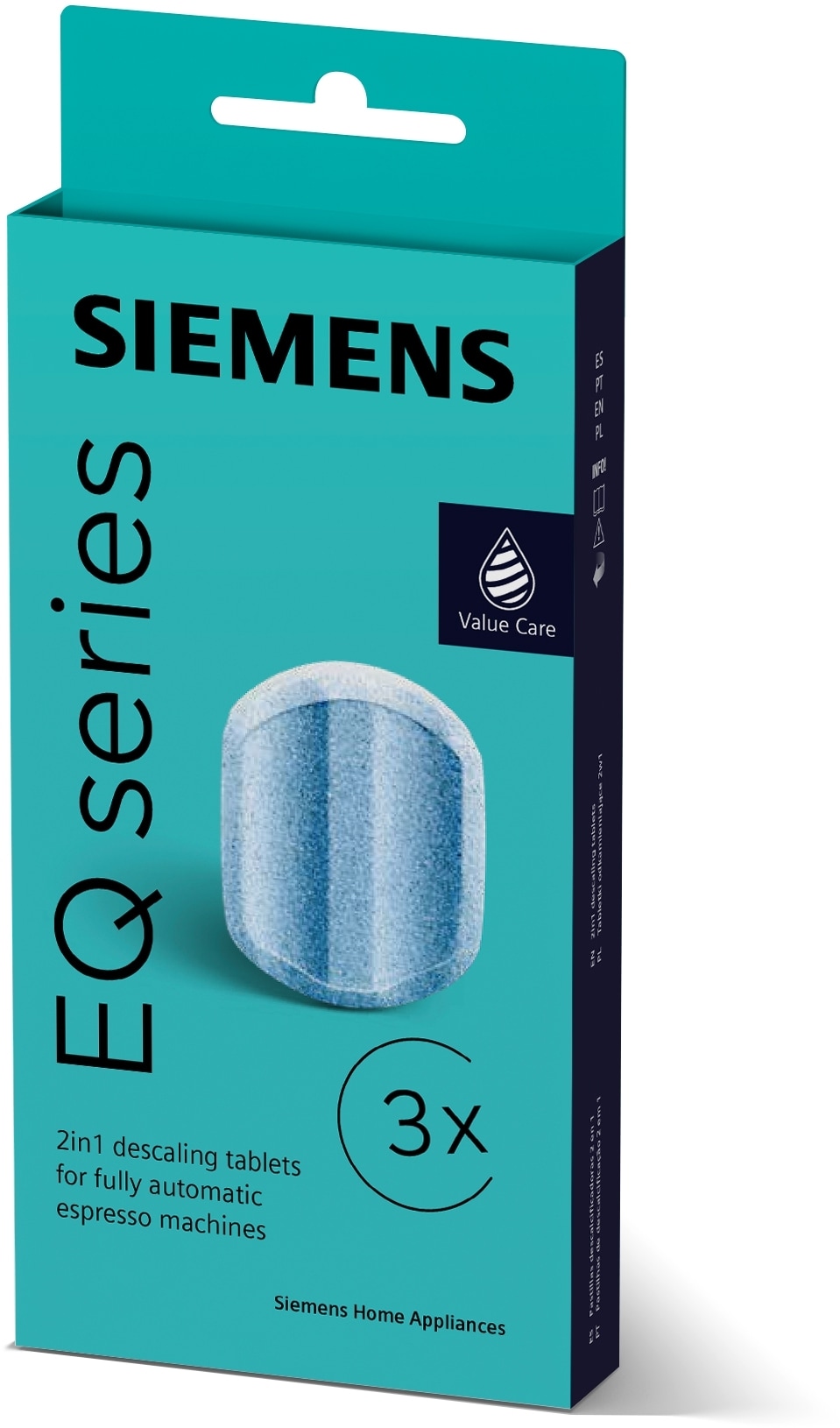 Siemens Espresso EQ Series avkalkningstabletter TZ80002B - Elgiganten