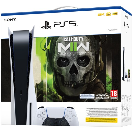 PlayStation 5 + COD MW2 paket - Elgiganten