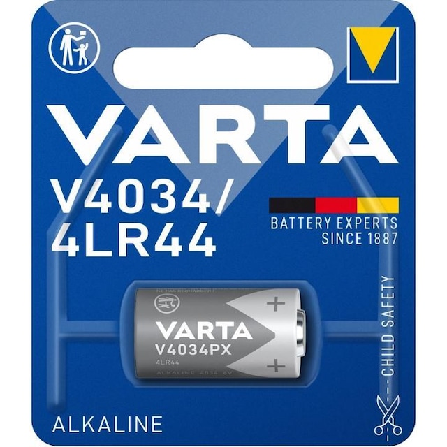 Varta Batteri alkaline 4LR44 6 V 1-pack