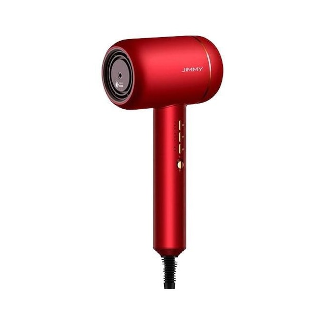 jimmy Hair Dryer F6 1800 W, Ruby Red, Max Air Speed