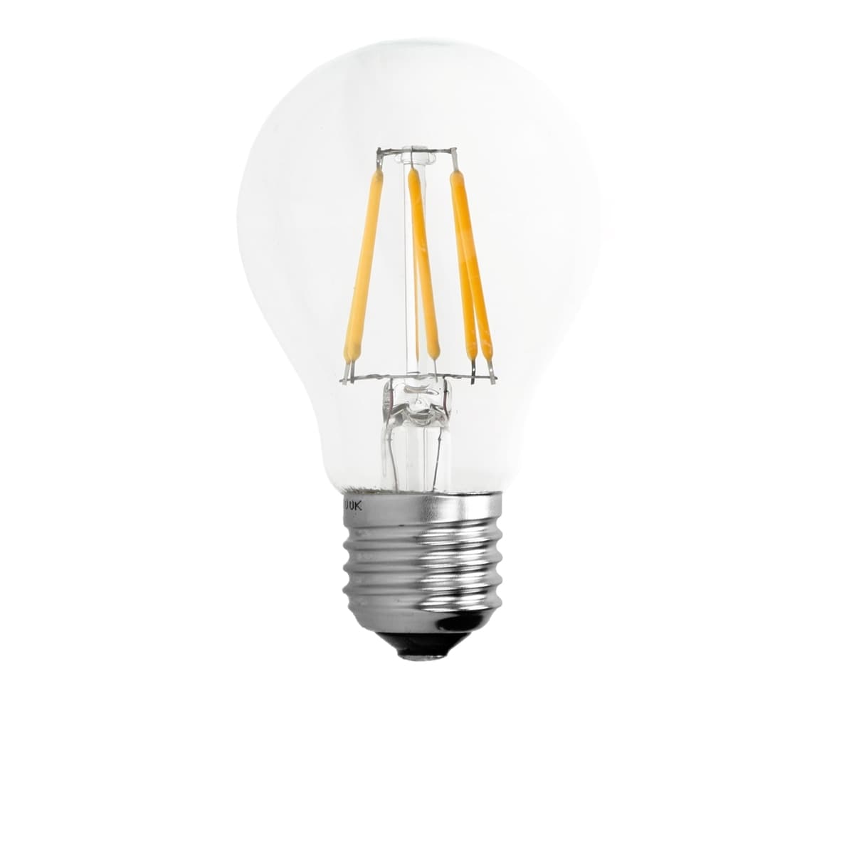 10xE27 LED-lampa glödlampa glödlampa lampor tappning varmvitt ljus 6W -  Elgiganten