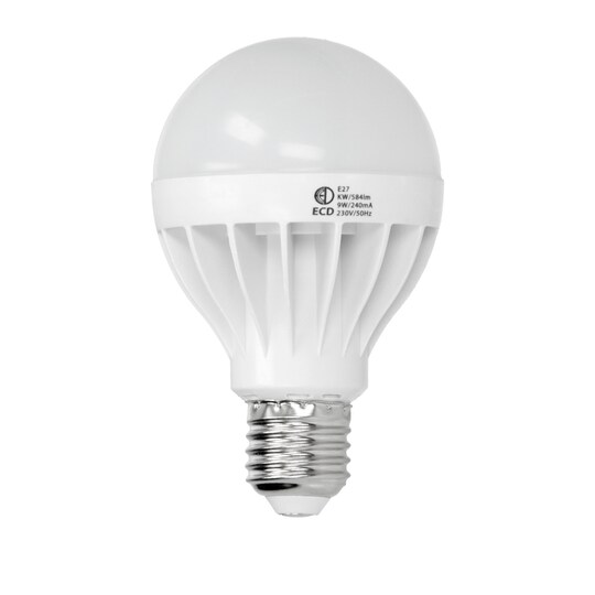 ECD Germany 10 st E27 LED-lampa lågenergilampa glödlampa ljus 9W 584Lm KW -  Elgiganten