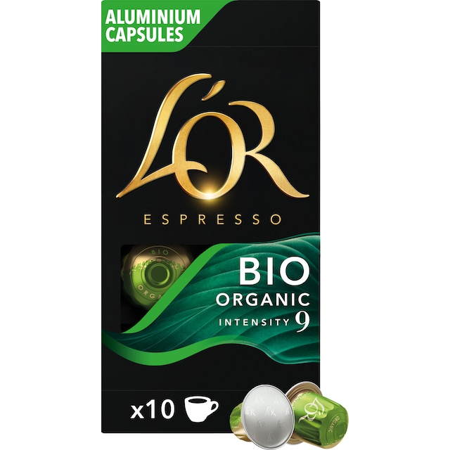 L Or Organic 9 kaffekapslar (10 st)