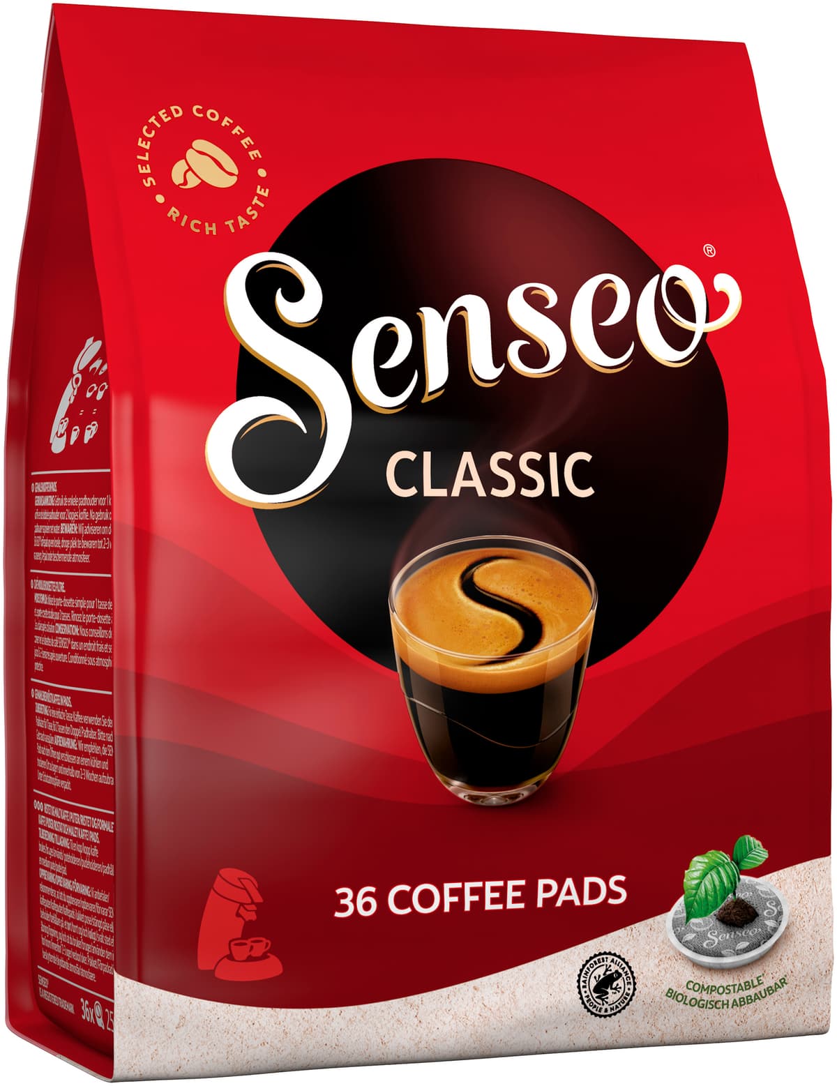 Senseo Classic kaffepads medium 36st 4061174