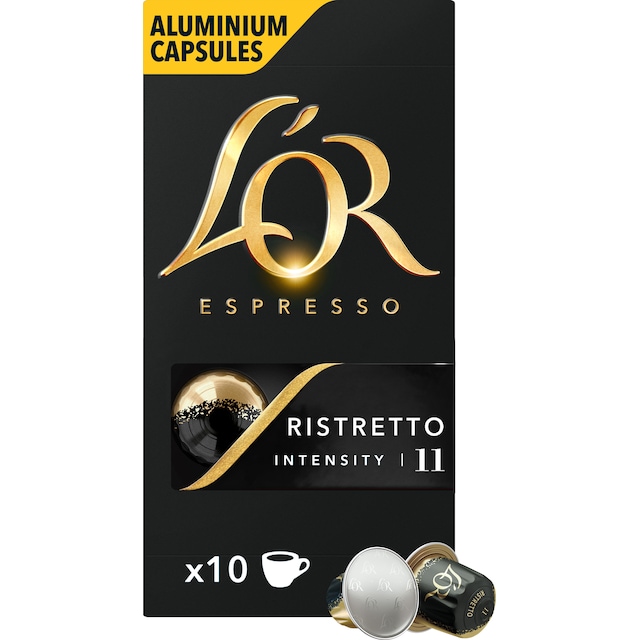 L Or Ristretto 11 kaffekapslar (10 st)