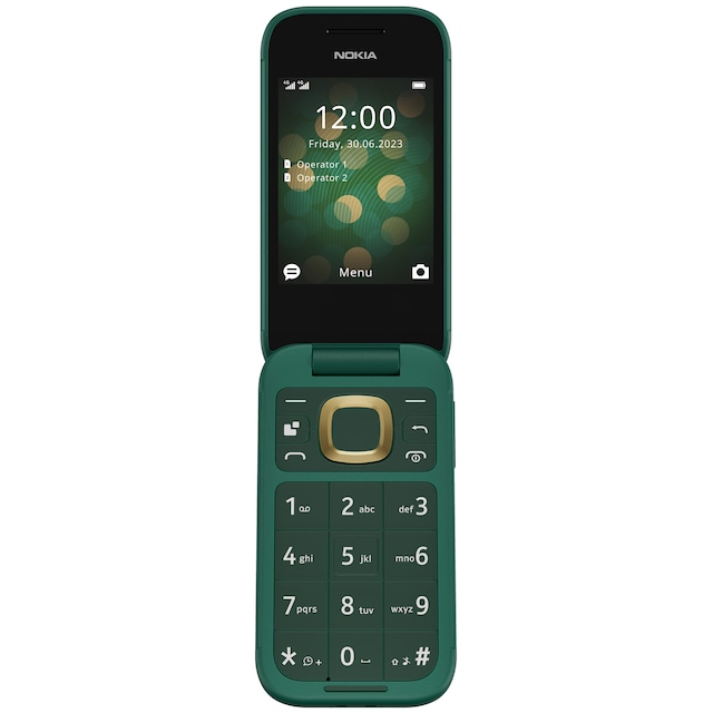 Nokia 2660 vik-mobiltelefon (grön)