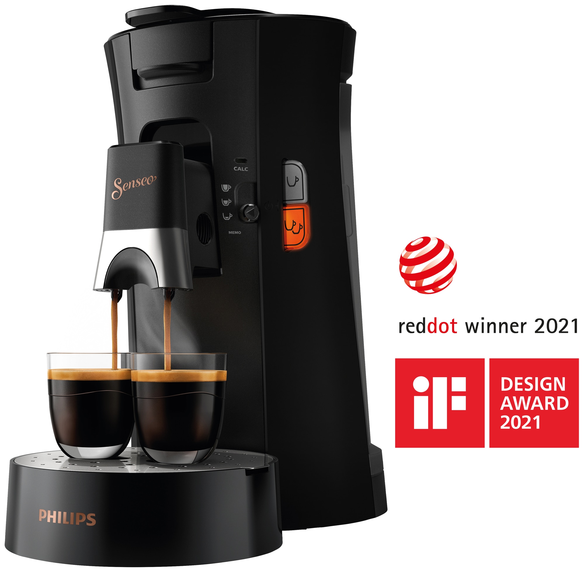 Senseo Select kaffemaskin CSA240/61 (djupsvart) - Elgiganten