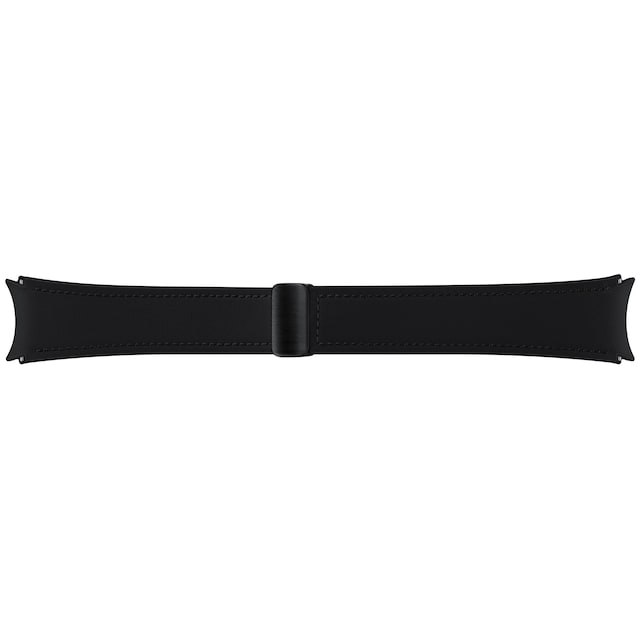 Samsung Galaxy Watch6 Hybrid läderarmband med spänne S/M (svart)