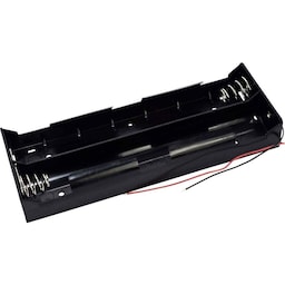 Takachi SN 1-6 Batterihållare 6x D (R20) Kabel (L x B x