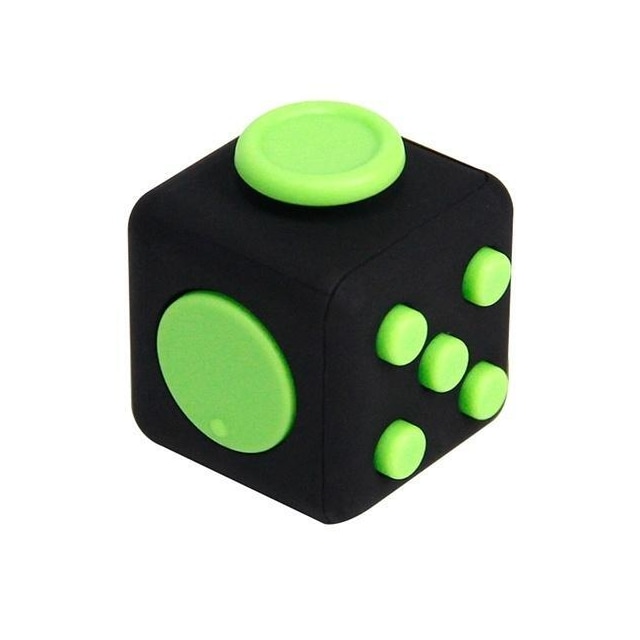 Fidget Cube, Svart/Grön