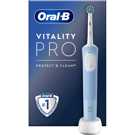 Oral-B Vitality Pro eltandborste 446392 (vapor blue) - Elgiganten