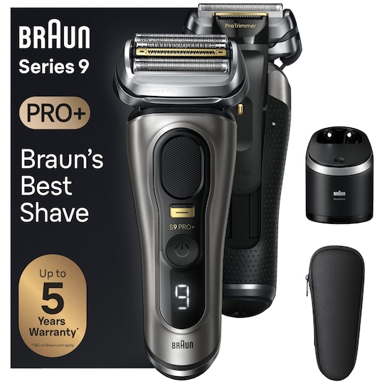 Braun Series 9 PRO+ rakapparat 9565cc (grafitgrå) - Elgiganten