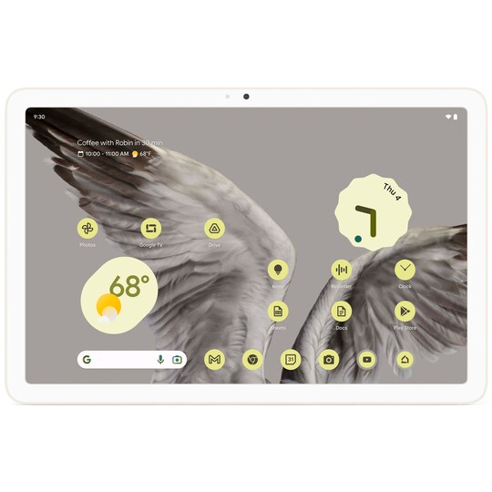 Google Pixel Tablet 11 med laddning/högtalardocka 8/128 GB (porslin)