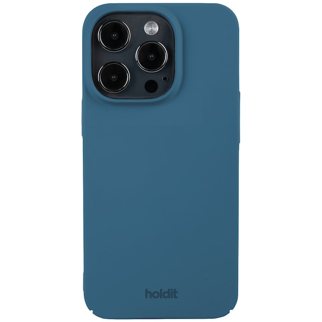 Holdit Slim Case iPhone 15 Pro skal (blå)