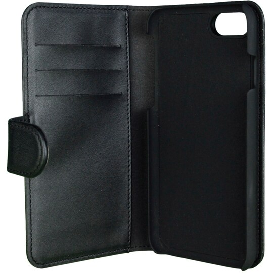 Gear iPhone 6/7/8/SE Gen. 2 Magnet plånboksfodral (svart) - Elgiganten