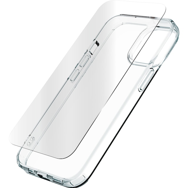 Zagg iPhone 15 Glass Elite 360 fodralpaket (klart)