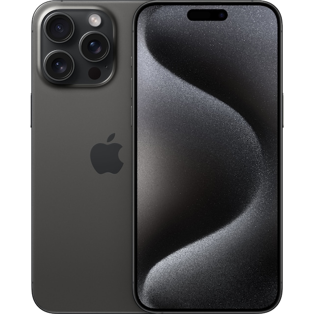 iPhone 15 Pro Max 5G smartphone 256GB svart titan