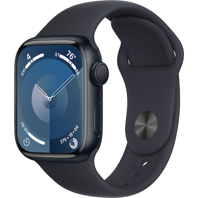 Apple Watch S9 41mm GPS (Midnight Alu/Midnight sportband) M/L
