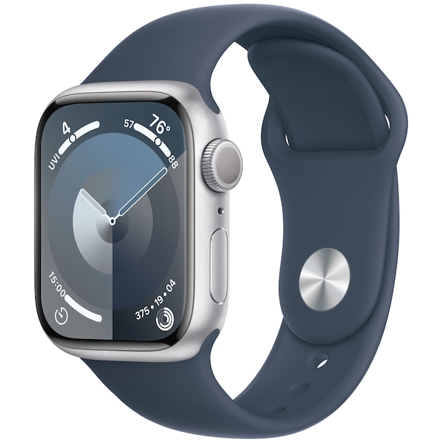 Apple Watch S9 41mm GPS (Silver Alu/ Storm Blue sportband) S/M
