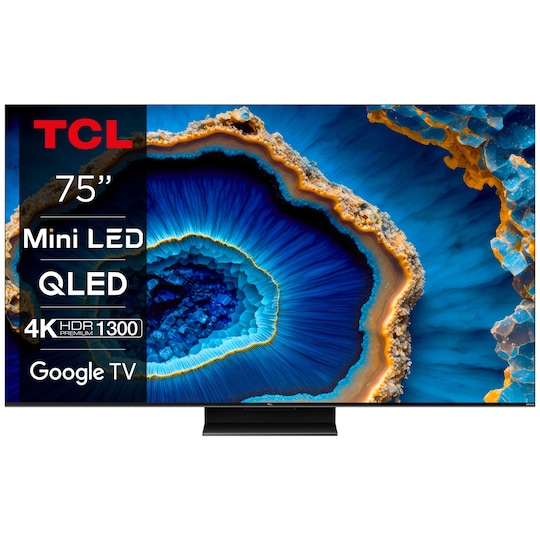 TCL 75" MQLED80 4K MINI-LED Smart TV (2023) - Elgiganten